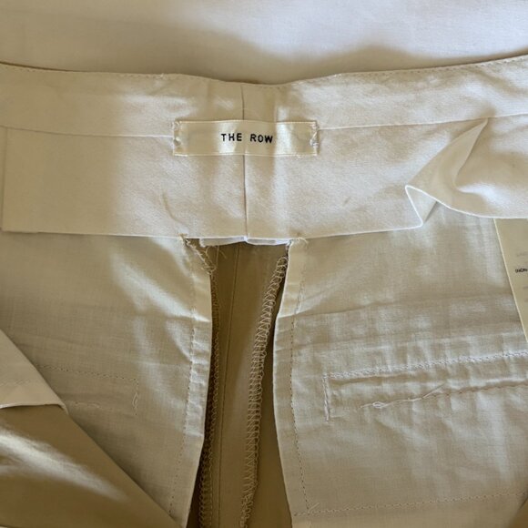 The Row Marian Cotton Pleated Trousers 6 - Picture 6 of 13